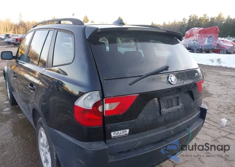 2005 BMW X3 2.5I z USA, uszkodzony, nr VIN WBXPA73455WC46037